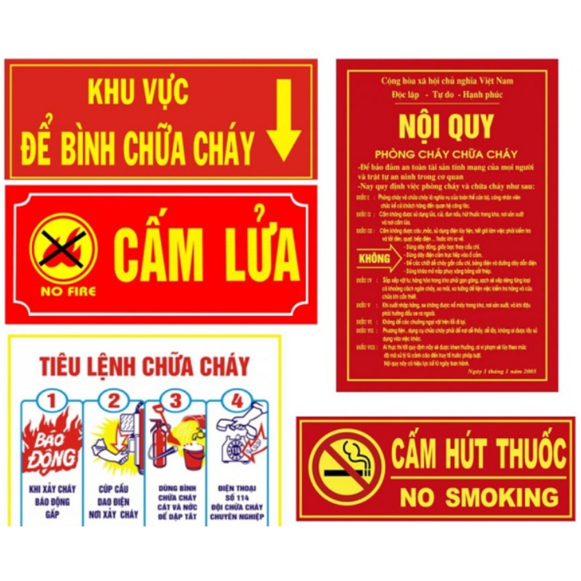 Bộ tiêu lệnh PCCC