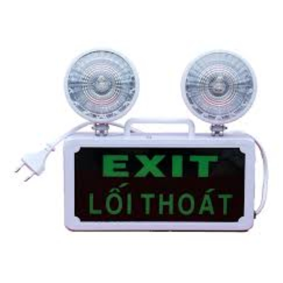 Đèn chiếu sáng sự cố kết hợp đèn Exit